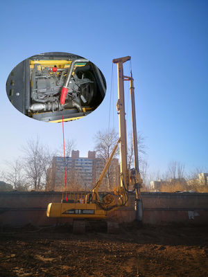 het Hydraulische Opstapelen zich Rig Maximum Depth 55m van 160knm FD168SE Gebruikte Opstapelende Machine