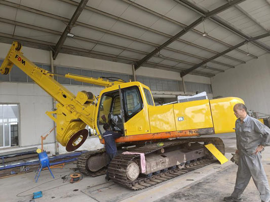 7m ISO9001 38T Hydraulische Opstapelende Machine Rig Low Headroom