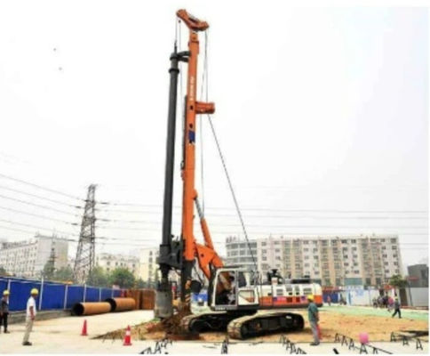 Boor Rig Zr 185c-3 van de Zoomlion de Hydraulische Diepe Stichting 100m Diepte